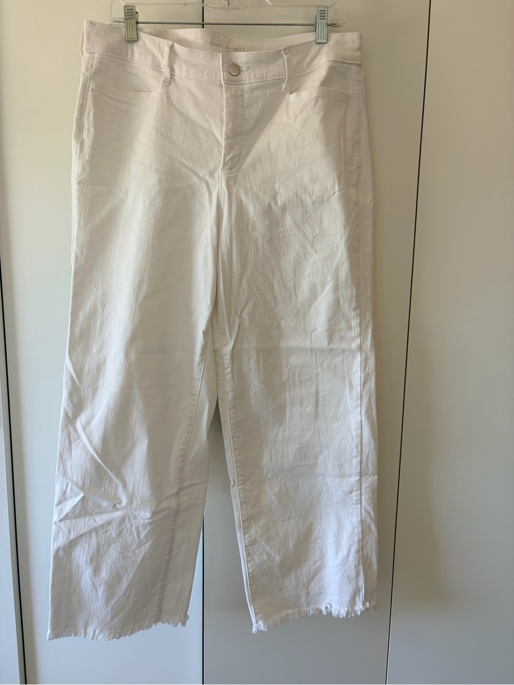Chico's White Cropped Jeans